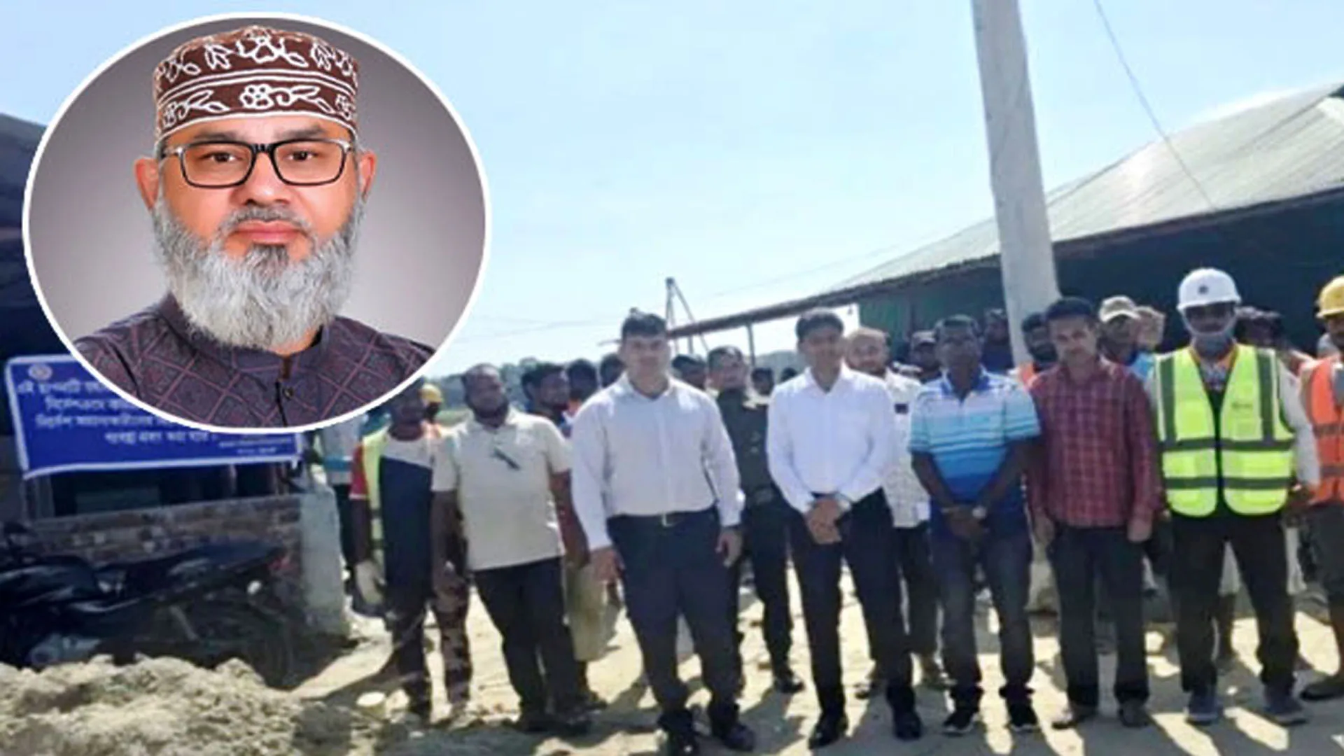 অনুমোদন নেই, কুয়াকাটায় এমপি মাসুদ সাঈদীর রিসোর্টের কাজ বন্ধ